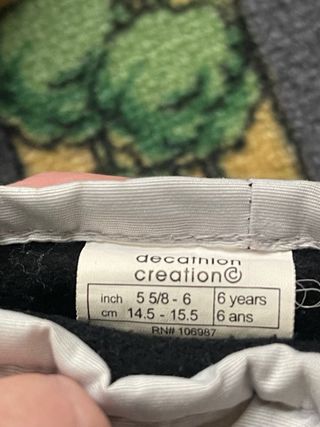 Manoplas niño Quechua - 6 años