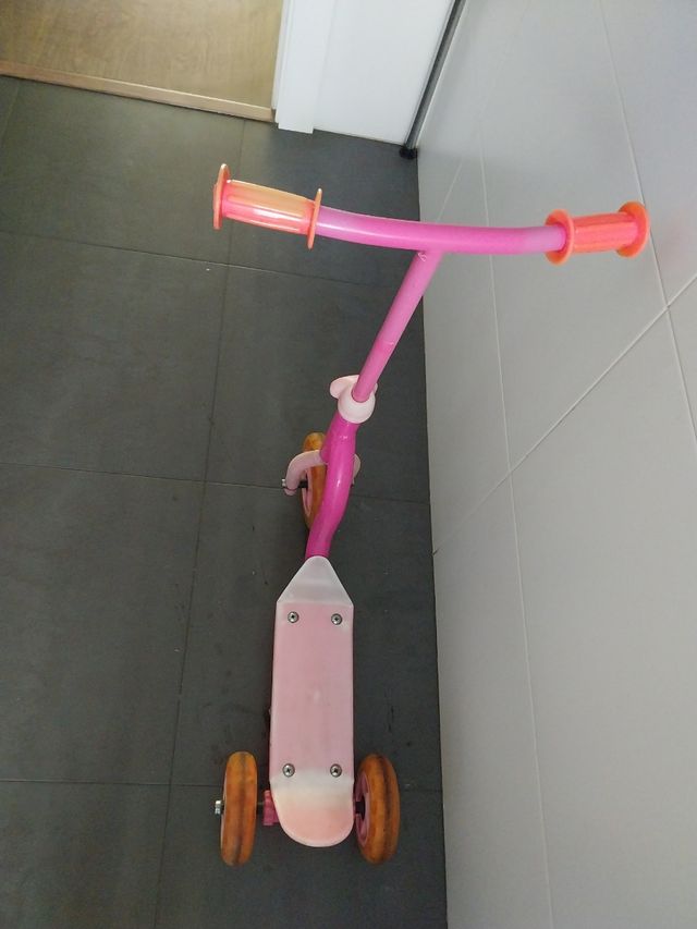Patinete infantil rosa