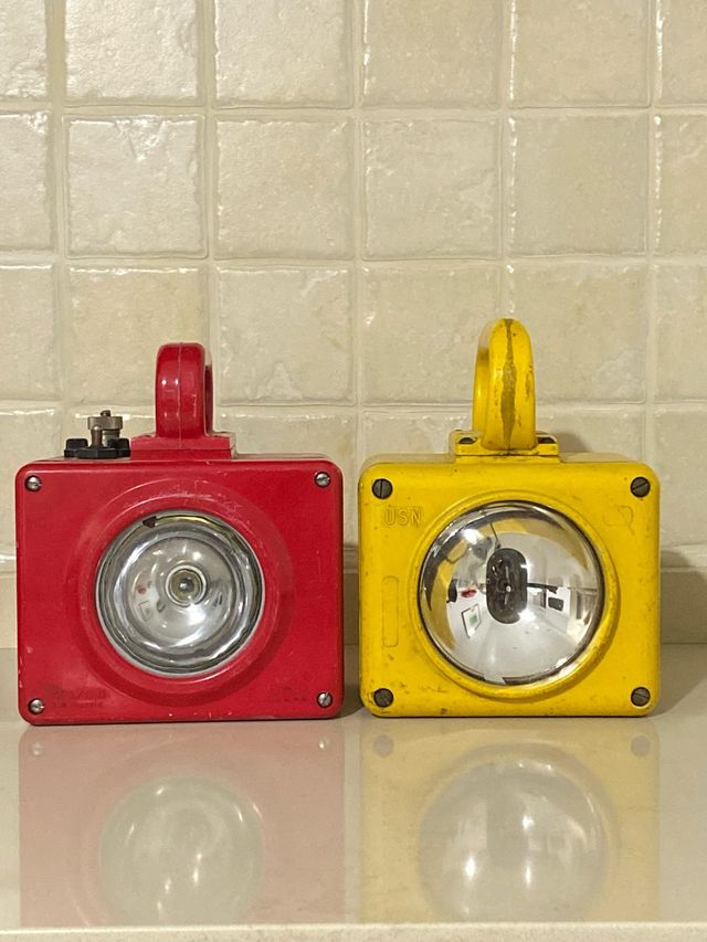 Lampade navali vintage