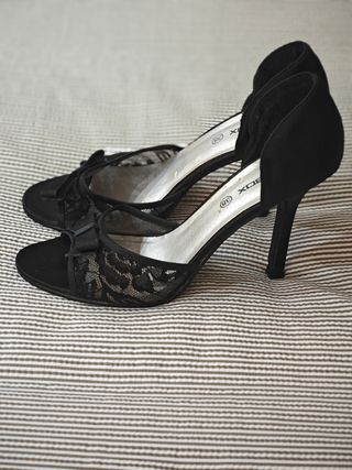 Tacones negros Blue Box - Talla 38