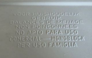 Báscula cocina marca Stube