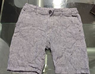 Bermuda bimbo a righe blu (8/9 anni)