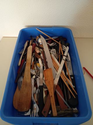 Posate usate - 20 pezzi