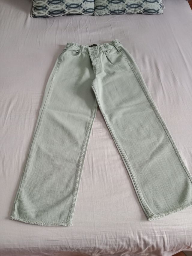 Vaqueros  Massimo Dutti verdes