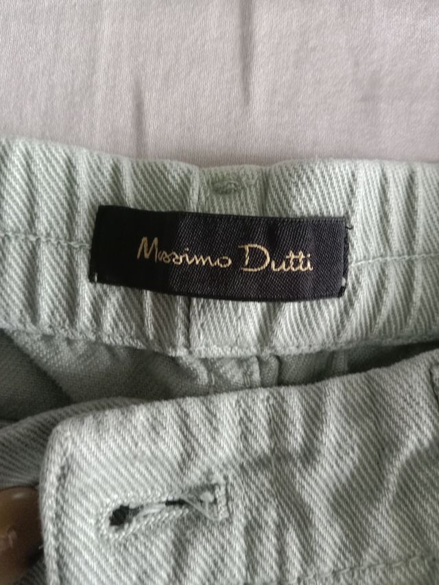 Vaqueros  Massimo Dutti verdes
