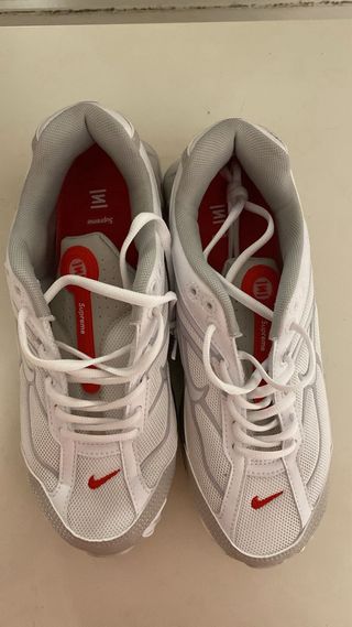 Nike Shox Supreme Blancas - Talla US