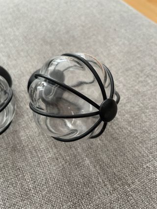 Pomo cortina Ikea - 2uds. cristal