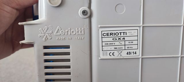 Esterilizador UV Ceriotti GX4 - Germicida