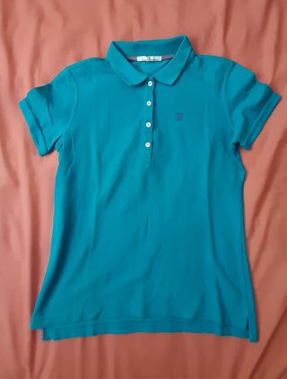 Polo Carolina Herrera turquesa