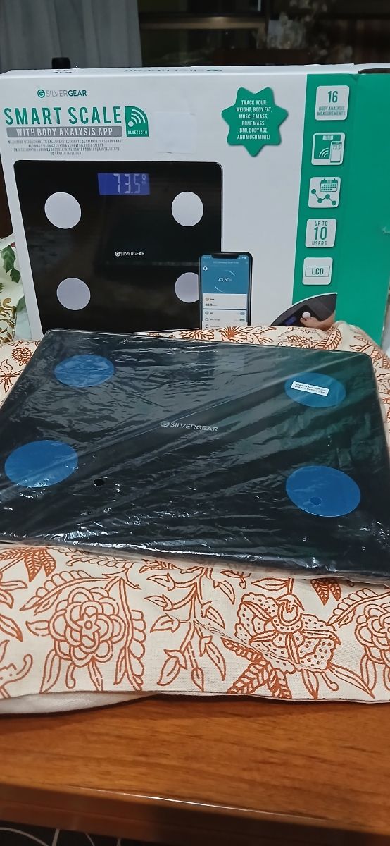 Báscula inteligente SilverGear