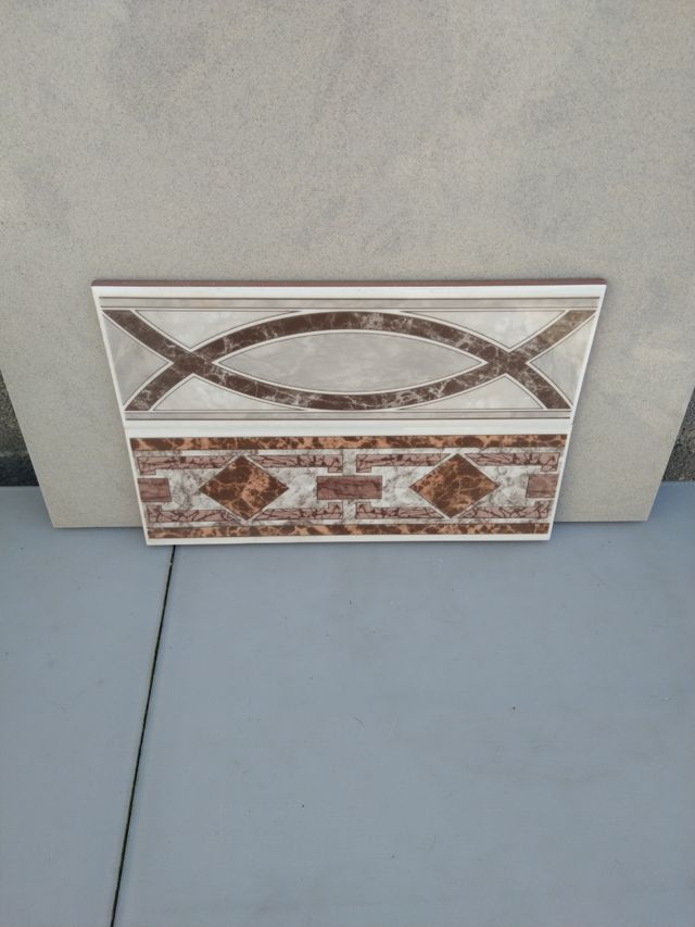 Cenefas cerámica 10x30 (2 modelos, 2 colores)