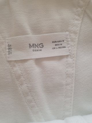 Peto blanco Mango - M