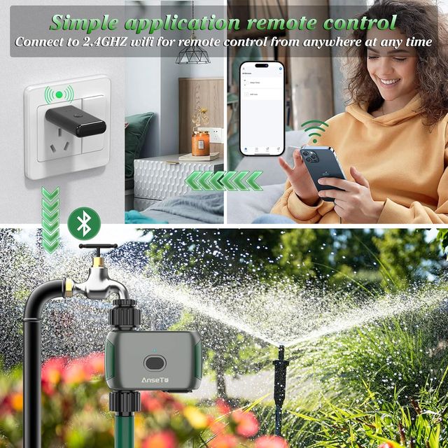 Programmatore di irrigazione intelligente WiFi