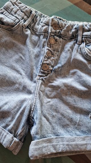 Shorts vaqueros niña - 2 uds