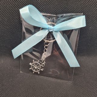 Portachiavi timone: regalo romantico comandante