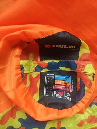Saco dormir Mountain Pro Jr. 7°C