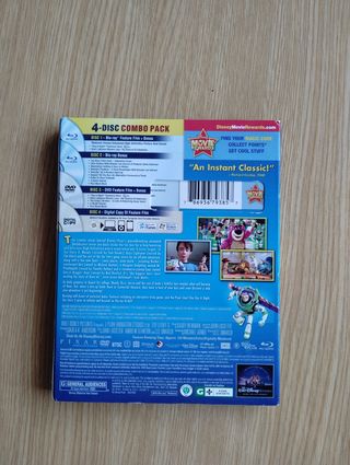 Toy Story 3 4-Disc Edition Disney Pixar USA