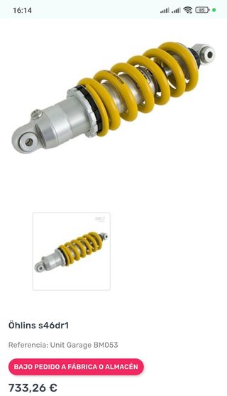 Kawasaki ER-6n 2007 - Ohlins