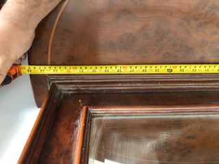 Conjunto tocador espejo madera