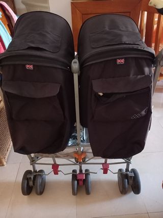 Silla gemelar Maclaren doble