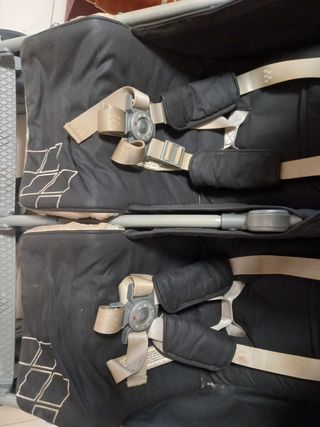 Silla gemelar Maclaren doble