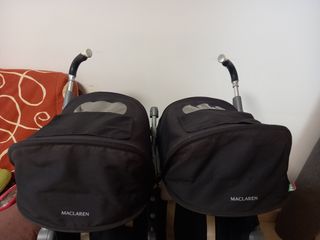Silla gemelar Maclaren doble