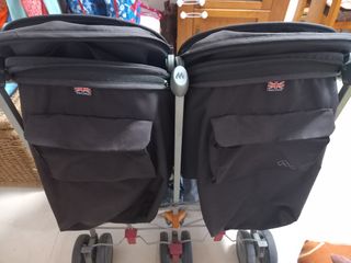 Silla gemelar Maclaren doble