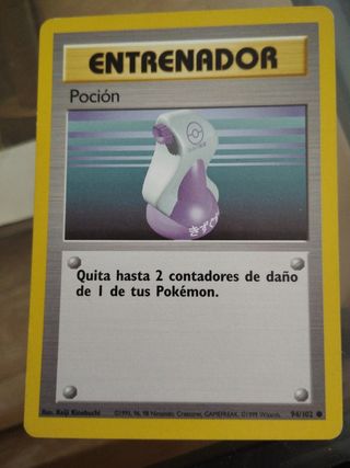 Carta Pokémon Poción - 94/102