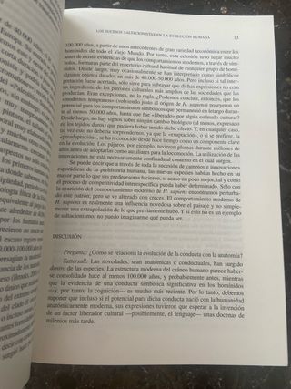 La especiacion del Homo sapiens moderno