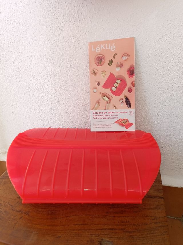 Lekue Vaporera Microondas -  3-4 raciones-