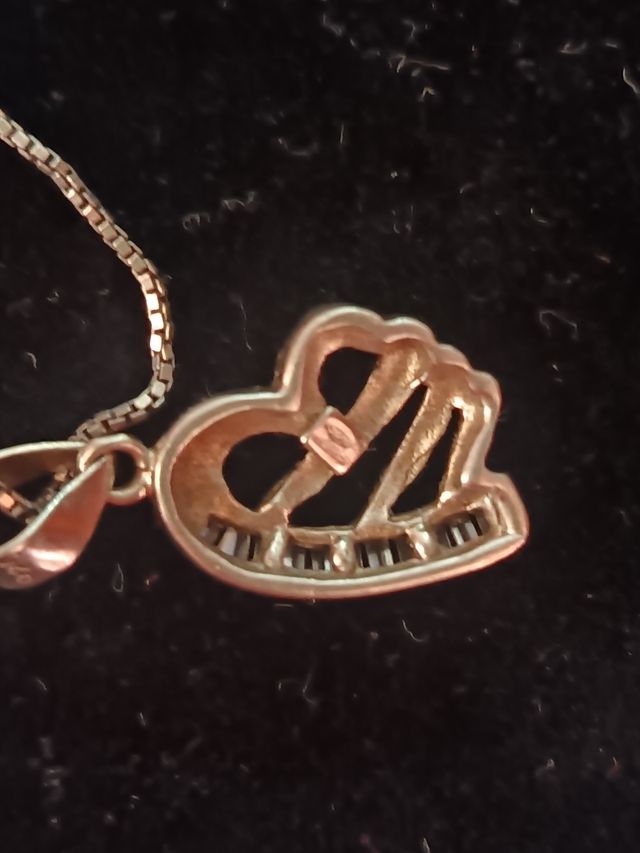 Collana cuore argento 925