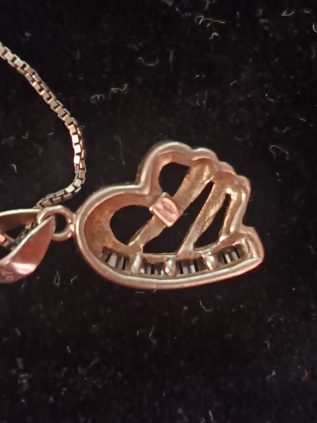 Collana cuore argento 925