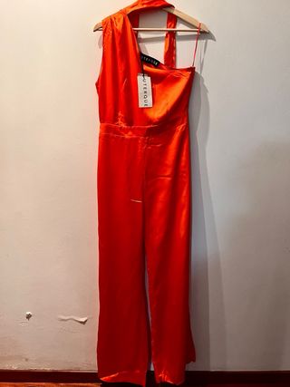 Mono Uterqüe naranja satinado
