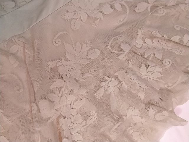 Vestido encaje verde HM - corto