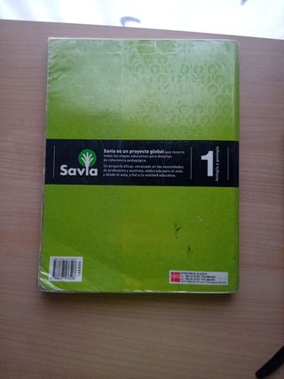 Biología y geología. 1 Bachillerato. Savia (Spa...