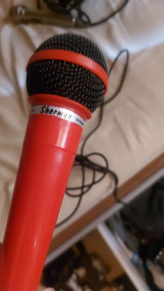 Micrófonos Karaoke - Rojo y Plata