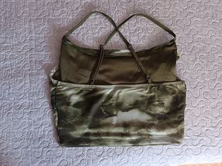 Crop top Shein verde caqui