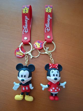 Porta chaves Mickey e Minnie Disney