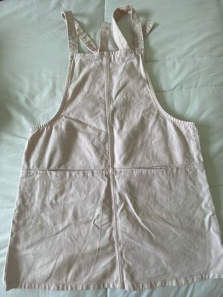 Vestido vaquero rosa palo