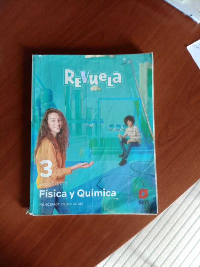Libro Física y Química. 3 Secundaria. Revuela. Ast