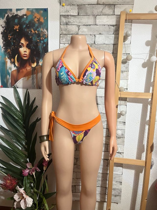 Bikini Brasileño M - Multicolor