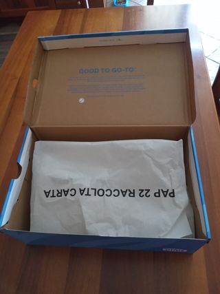 Scatola vuota Hey Dude e forme