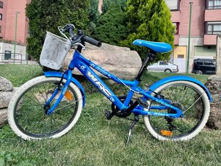 Bicicleta 20" azul