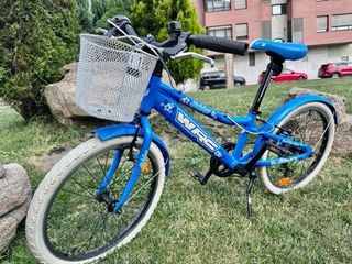 Bicicleta 20" azul