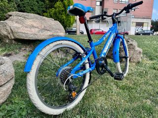 Bicicleta 20" azul