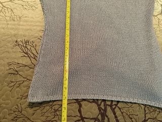 Maglione Laetitia grigio usato maniche corte