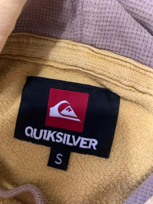 Sudadera amarilla Quicksilver