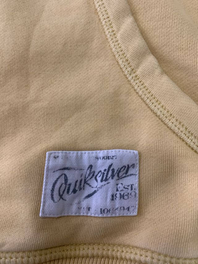 Sudadera amarilla Quicksilver
