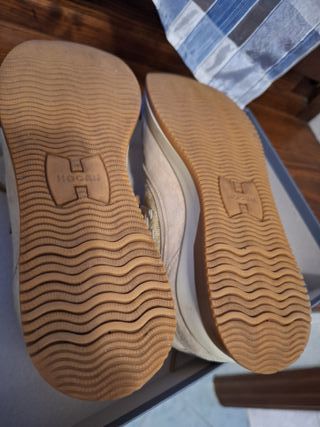 Hogan Scarpe Beige Donna