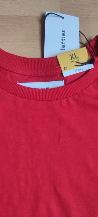 Camiseta roja Lefties XL